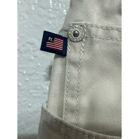 Polo Jeans Co. Ralph Lauren Tan Chinos Women's Size 8 Classic American - Picture 3 of 8